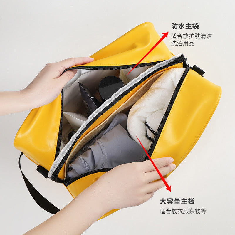 Gym Bag for Women/Men, Travel Duffle Bag Carry On Weekender Bag with Shoe Compartment