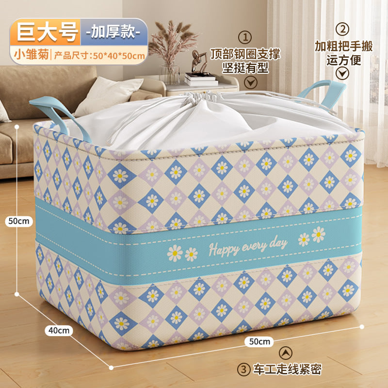 Canvas Comforters Bags Closet Organizers and Storage for Quilts Clothes