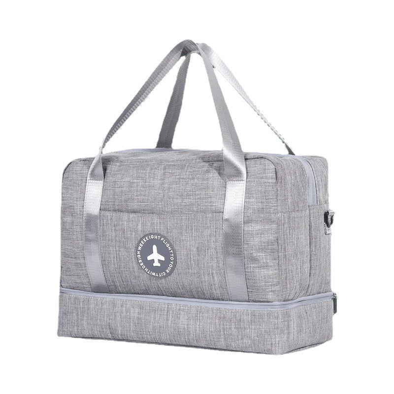 Travel Duffel Bag, Sports Tote Gym Bag, Shoulder Weekender Overnight Bag for Women/Men