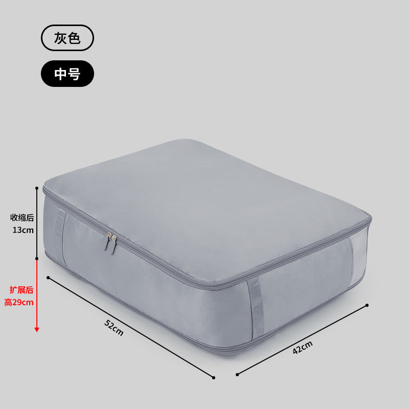 Comforter Storage Bag - Folding Organizer bag for King/Queen Comforters, Pillows, Blankets, Bedding/Quilt, Blanket, Duvet, Mothproof Space Saver