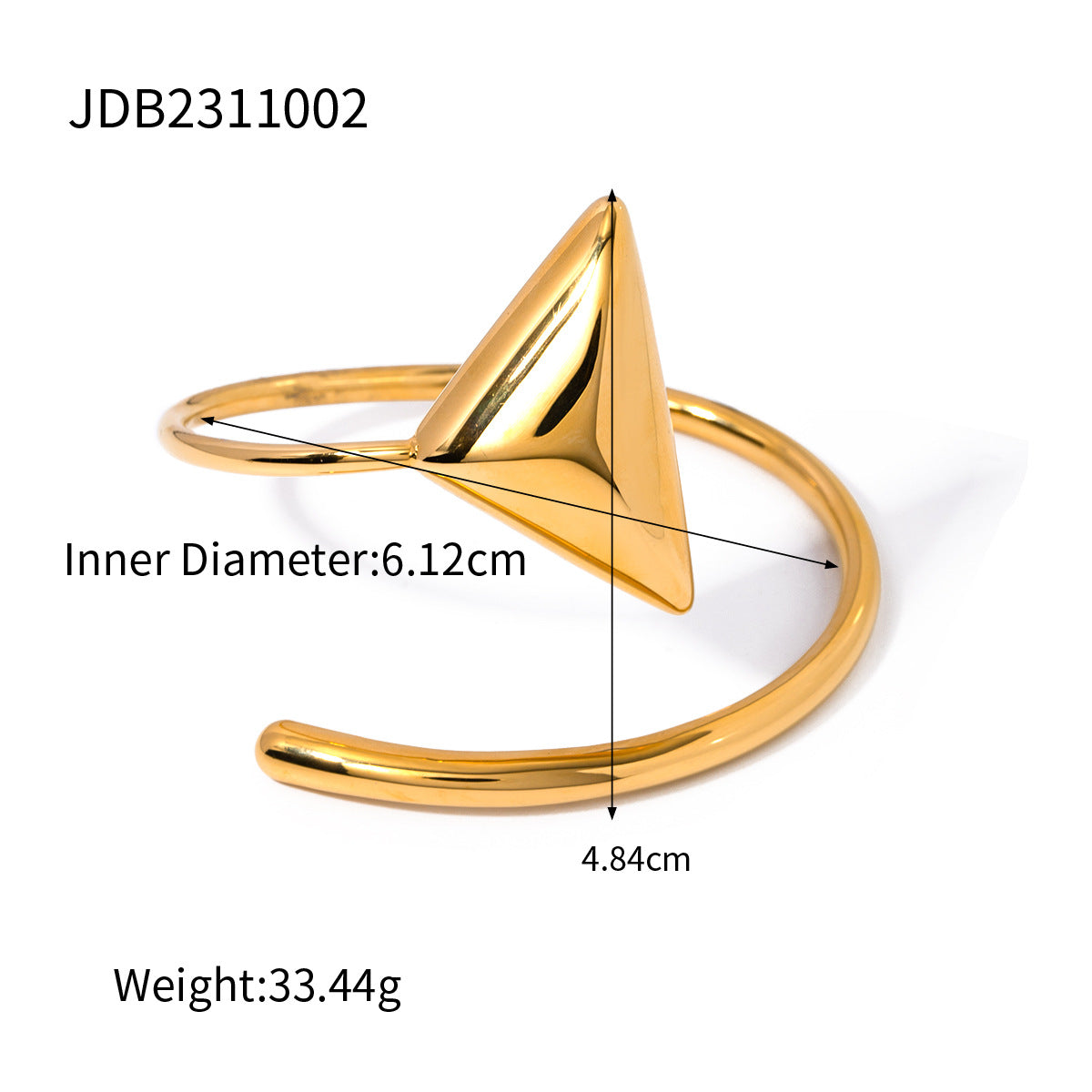 Stainless Steel Adjustable Cuff Bangle Bracelet for Men Women Minimalist