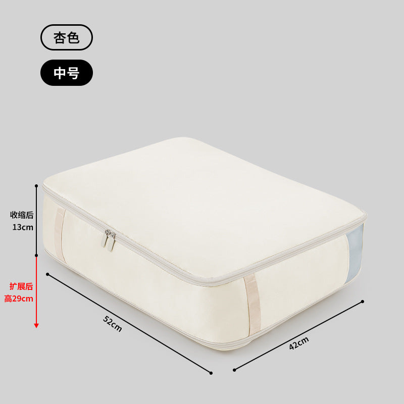 Comforter Storage Bag - Folding Organizer bag for King/Queen Comforters, Pillows, Blankets, Bedding/Quilt, Blanket, Duvet, Mothproof Space Saver