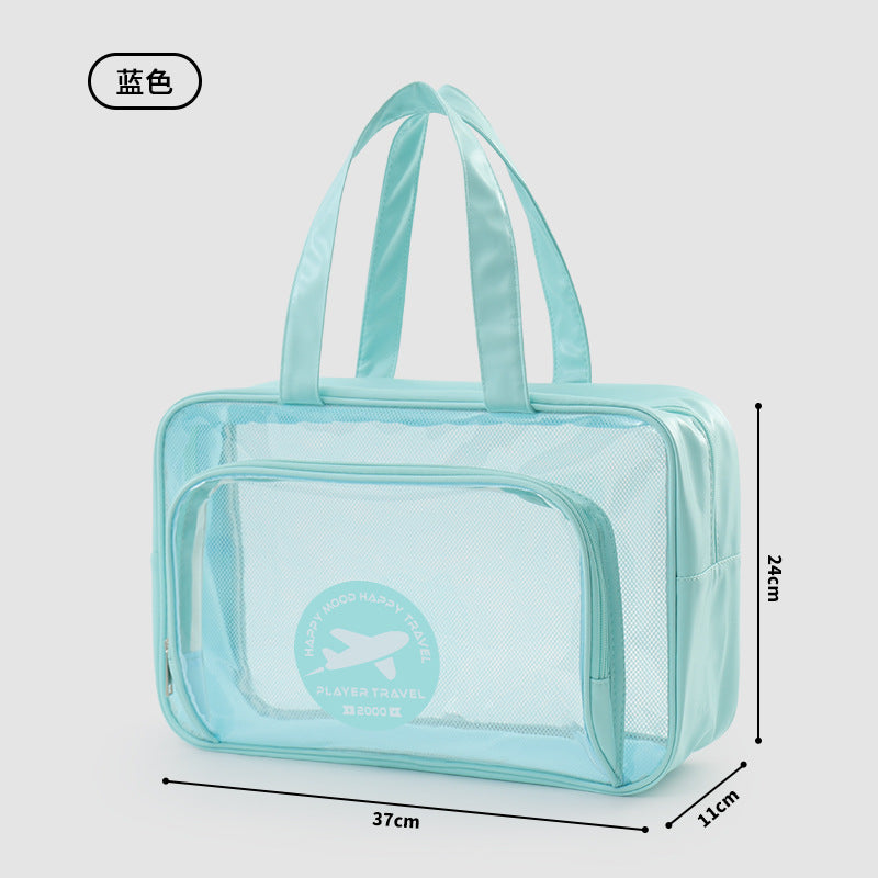 Mesh Shower Caddy Bag for Bathroom Gym Camping Portable Travel Mesh Toiletry Bag for Women Men