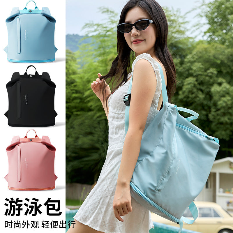 Waterproof Backpack - Heavy Duty Hiking Backpack - Roll-Top Closure - Waterproof Bag