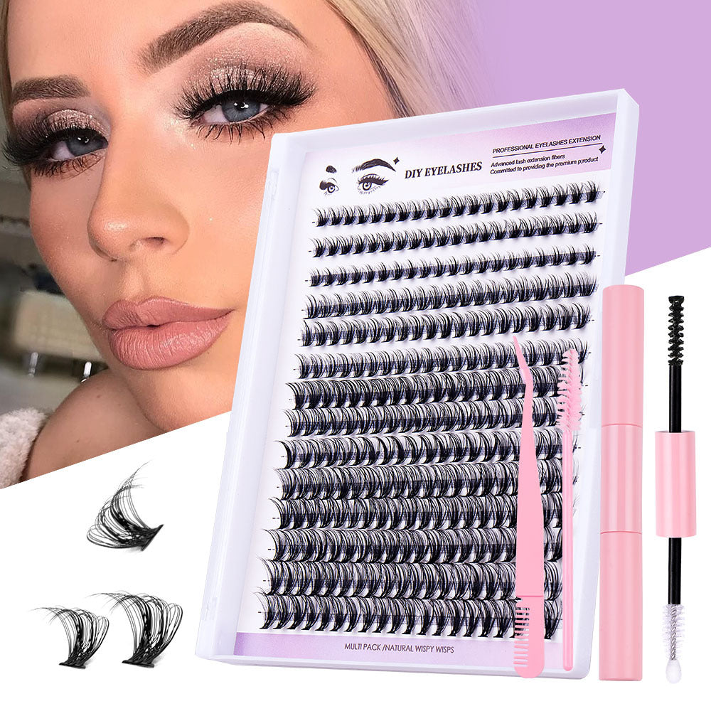 DIY Lash Extension Kit Individual Lashes Natural 10-16mm