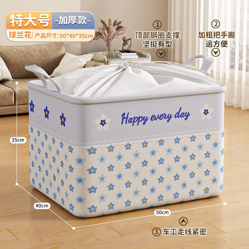 Canvas Comforters Bags Closet Organizers and Storage for Quilts Clothes