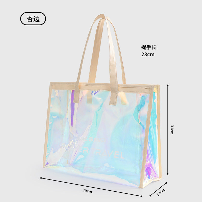 Travel Toiletry Bag for Women and Men, Translucent Toiletry Bag with Handy Handle, Makeup Cosmetic Organizer Bag for Travel Toiletries Accessories