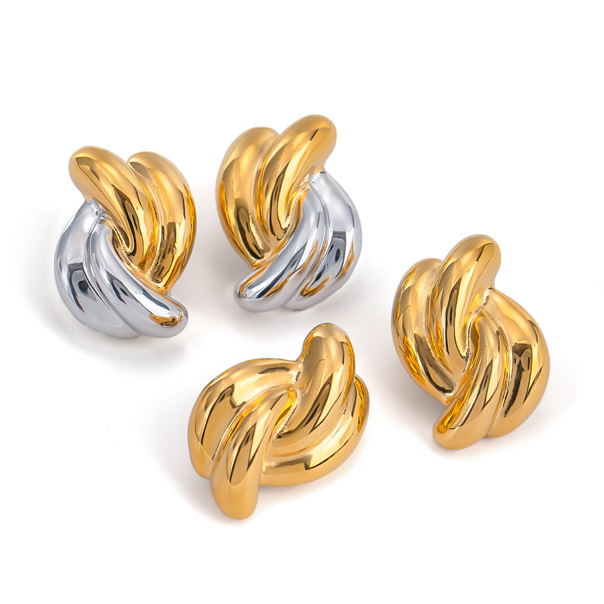 Chunky Gold Earrings for Women
