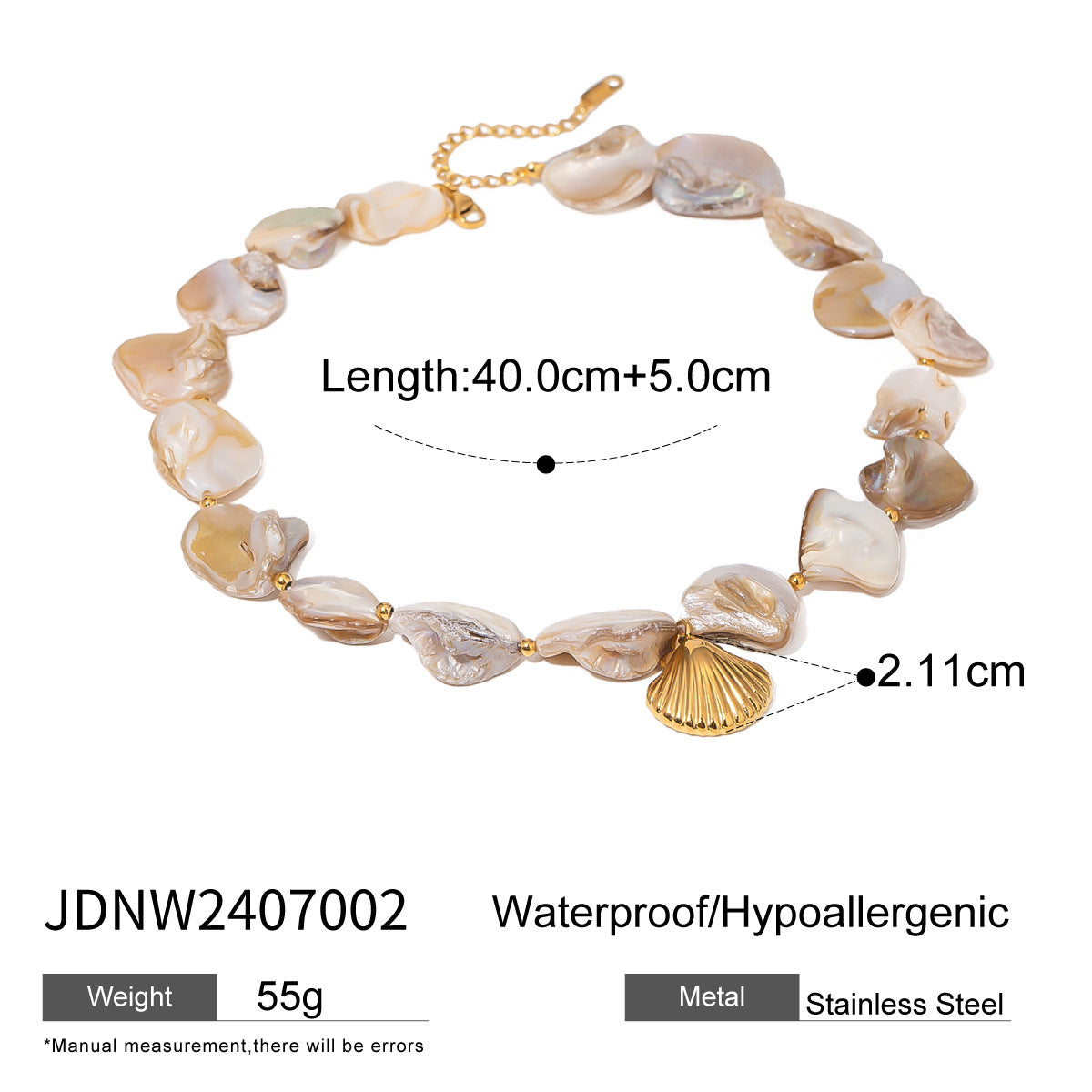Handcraft Shell Pendent Necklaces for Women