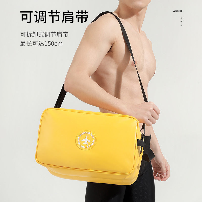 Gym Bag for Women/Men, Travel Duffle Bag Carry On Weekender Bag with Shoe Compartment