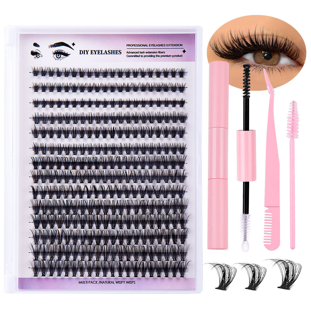 DIY Lash Extension Kit Individual Lashes Natural 10-16mm
