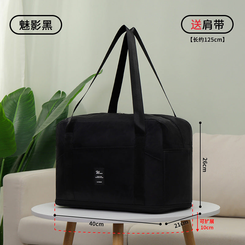 Travel Duffel Bag, Sports Tote Gym Bag, Shoulder Weekender Overnight Bag for Women