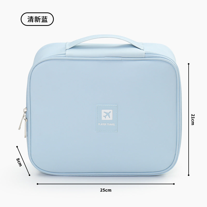 Travel Makeup Bag Makeup Organizer Countertop Case Toiletry Bag Cosmetic Bag for Women Makeup Storage Organizer Skincare Organizers Bathroom Counter Organizer Vanity Organizer Travel Essentials