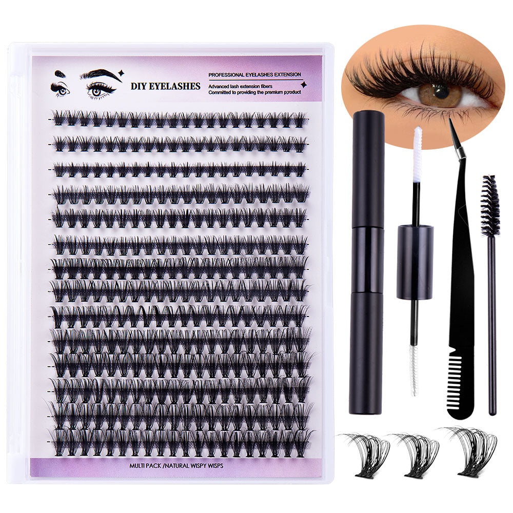 DIY Lash Extension Kit Individual Lashes Natural 10-16mm