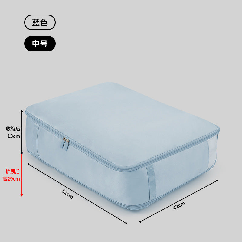Comforter Storage Bag - Folding Organizer bag for King/Queen Comforters, Pillows, Blankets, Bedding/Quilt, Blanket, Duvet, Mothproof Space Saver