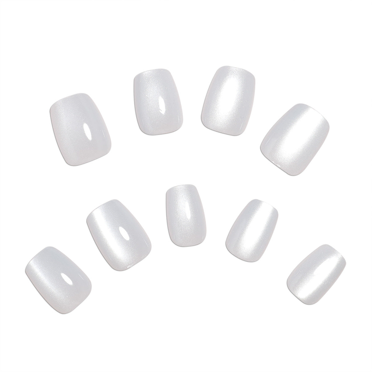 24PCS Sparkly Press on Nails Short Almond Fake Nails with Silver Edge Sparkly Design Shiny False Nails Gel Glue on Nails Sparkly Stick on Nails Glue on Nails Acrylic Nails for Women Daily Wear