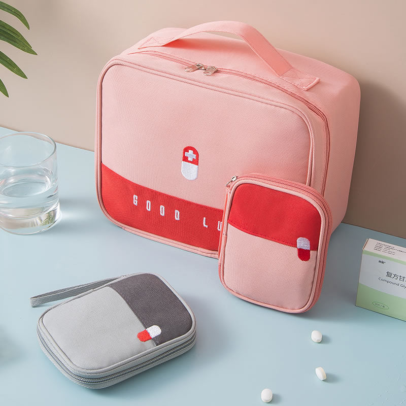 First Aid Bag, Empty Medical Supplies Organizer Bag