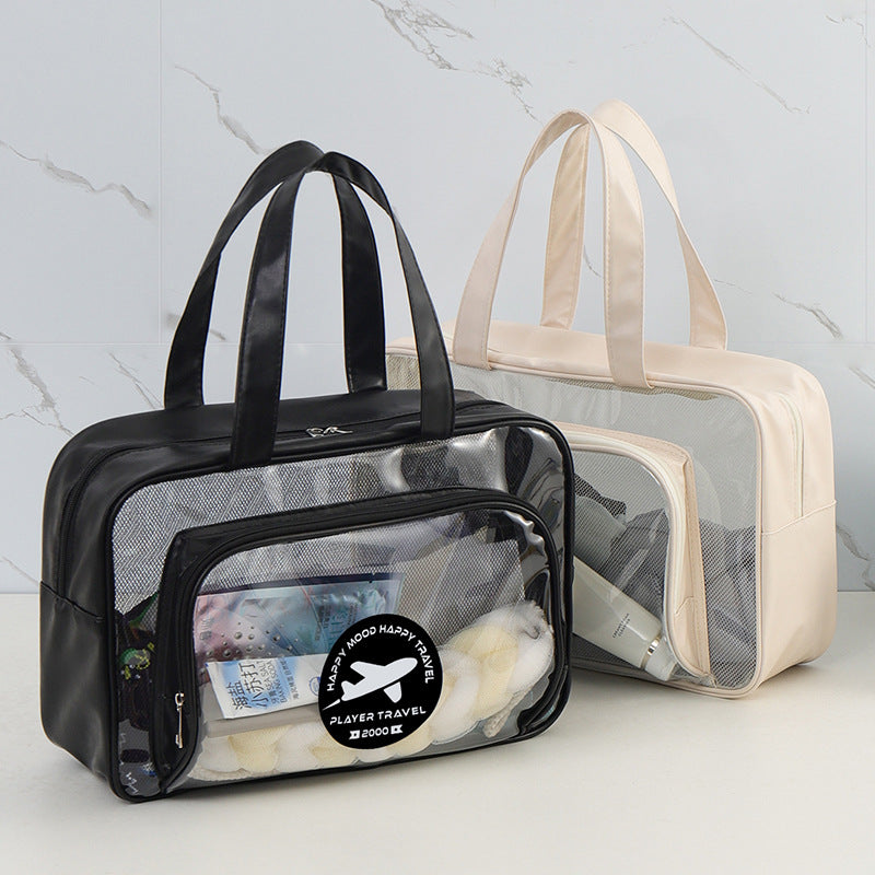 Mesh Shower Caddy Bag for Bathroom Gym Camping Portable Travel Mesh Toiletry Bag for Women Men