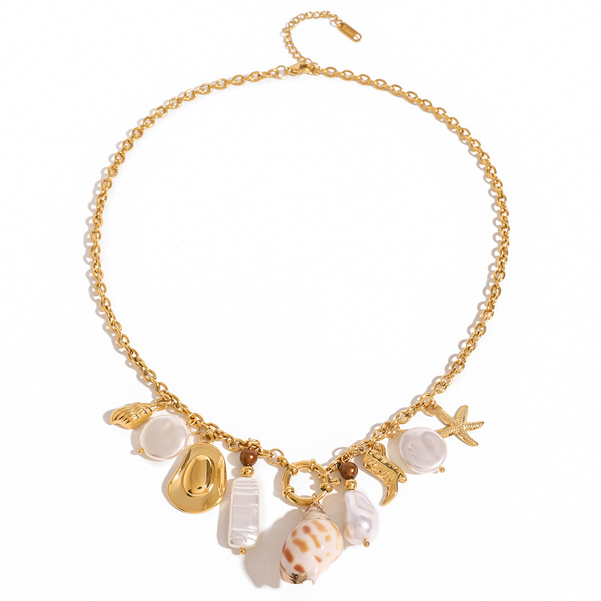 Pearls Choker Necklace Chain Multilayer Choker Necklaces for Women