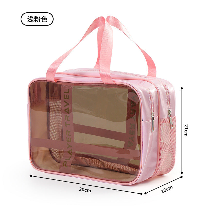 Makeup Bag Zipper Waterproof Portable Travel Storage Pouch