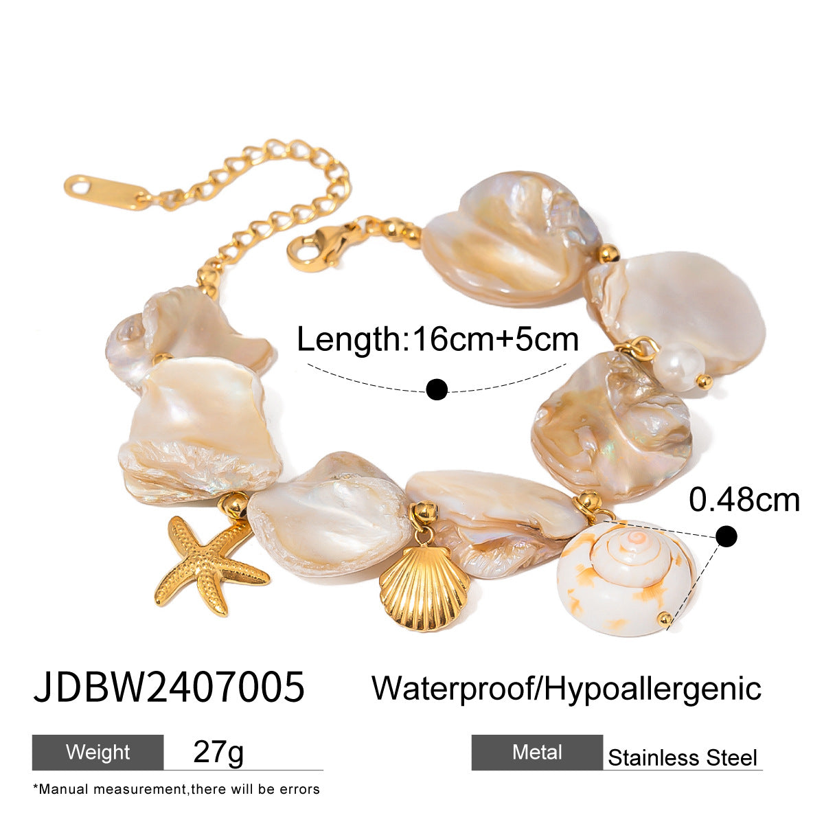 Handcraft Shell Pendent Necklaces for Women
