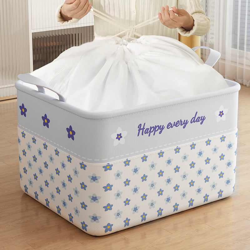 Canvas Comforters Bags Closet Organizers and Storage for Quilts Clothes