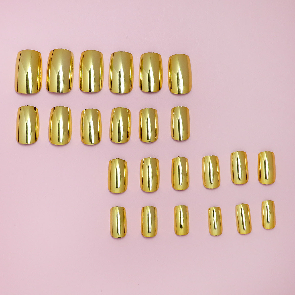 Press On Nails Short - Jofay Fashion Acrylic Press On Nails Red, Square Glue On Nails with Nail Glue, Fit Perfectly & Natural Stick On Nails in 12 Sizes - 24PCS Soft Gel Fake Nails Kit