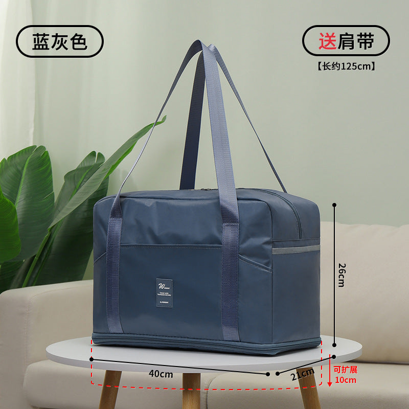 Travel Duffel Bag, Sports Tote Gym Bag, Shoulder Weekender Overnight Bag for Women