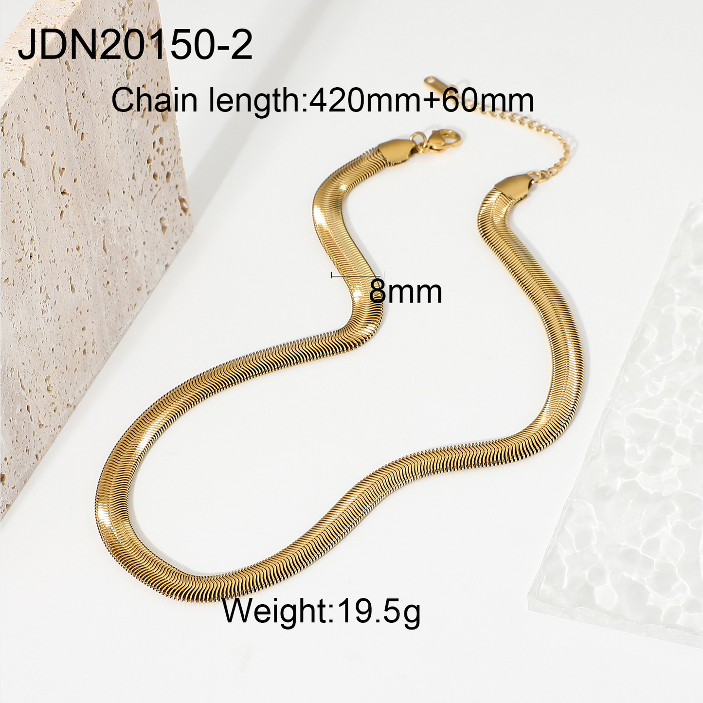Men Women Chain Stainless Steel Necklace