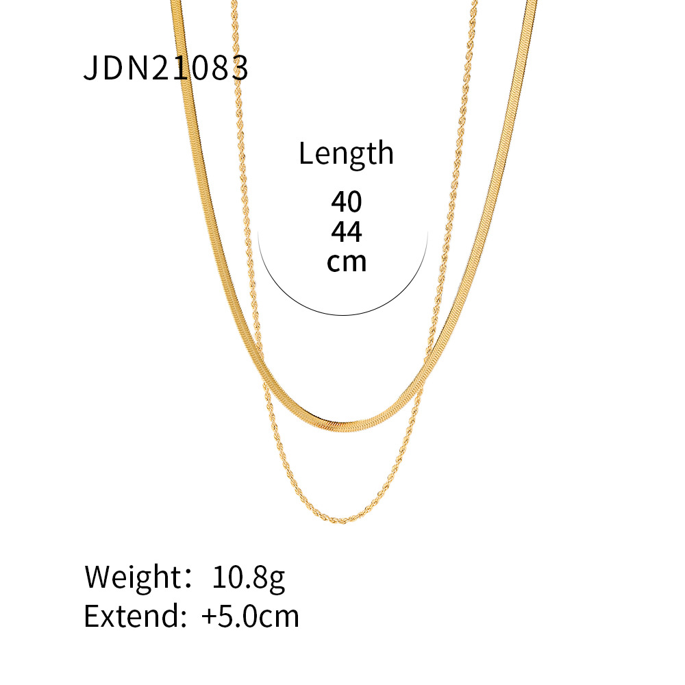 Women Chain Stainless Steel Necklace