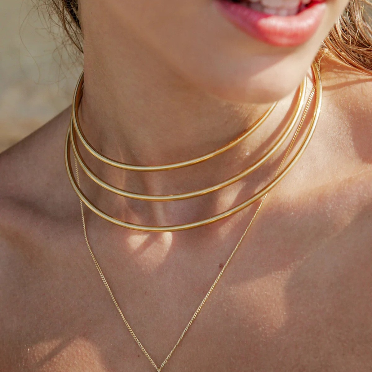 Layered Necklace Set for Womens