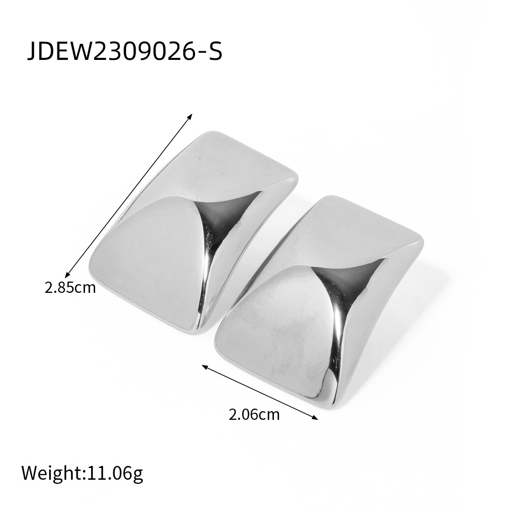 Chunky Gold/Silver Earrings for Women