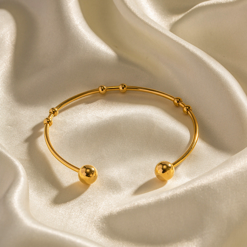 Dainty Thin Cuff Bangle Bracelets for Women Adjustable Gold Cuff Bracelet Minimalist Gold Open Bangle Wrist Cuff Bracelets