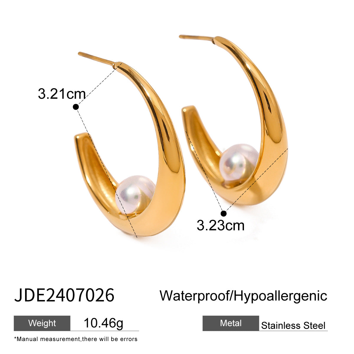 Pearl Stud Earrings for women