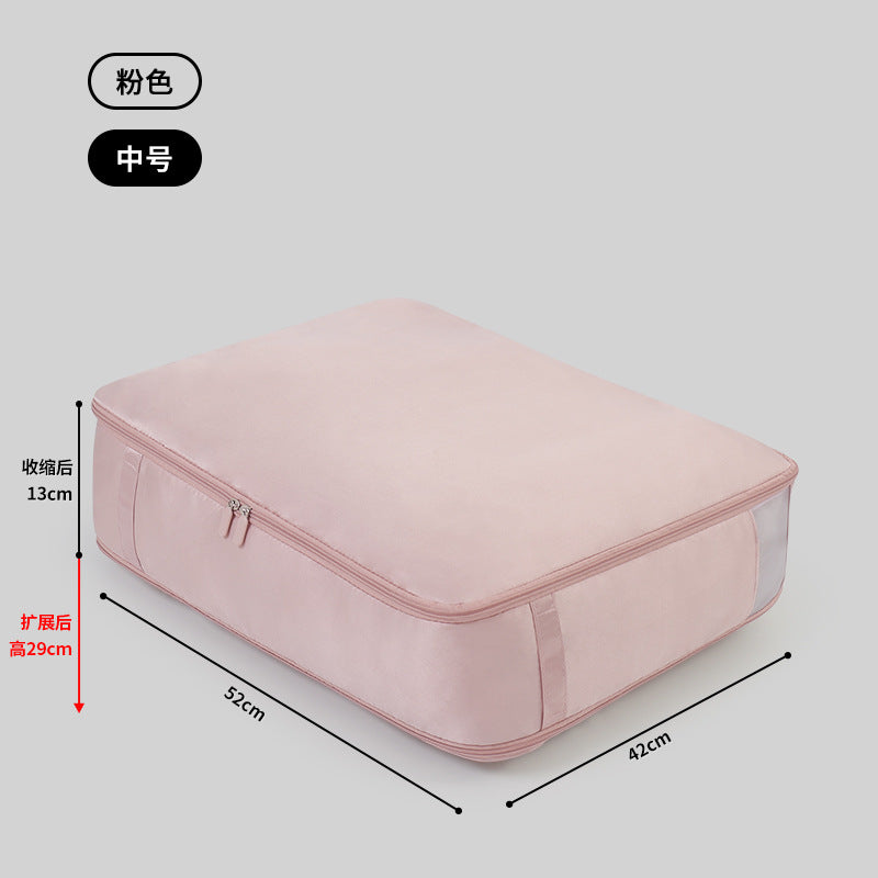 Comforter Storage Bag - Folding Organizer bag for King/Queen Comforters, Pillows, Blankets, Bedding/Quilt, Blanket, Duvet, Mothproof Space Saver