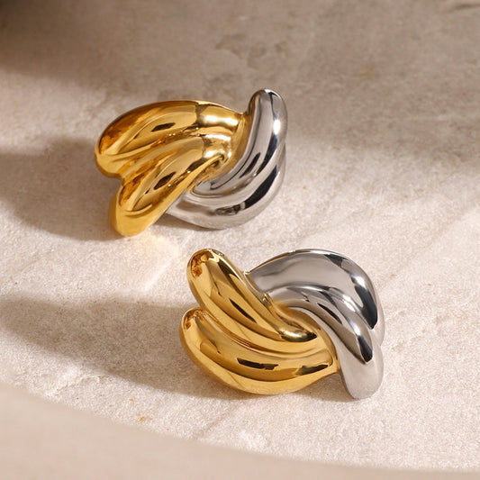 Chunky Gold Earrings for Women