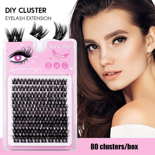 Eyelash Extension Kit D Curl Lash Clusters