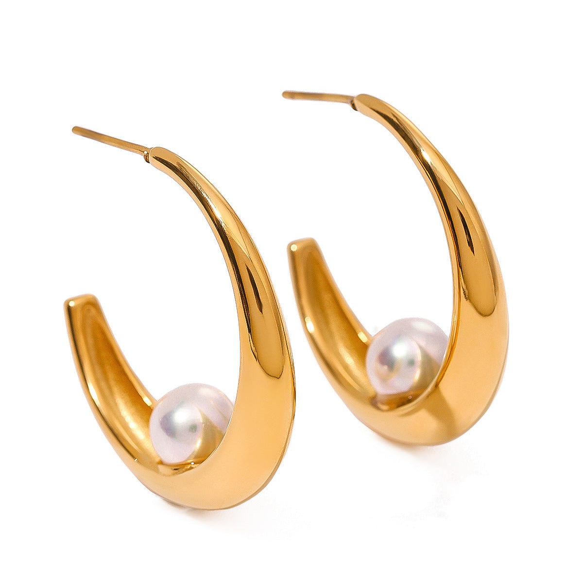 Pearl Stud Earrings for women