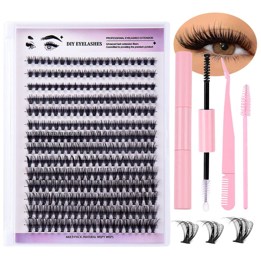 DIY Lash Extension Kit Individual Lashes Natural 10-16mm