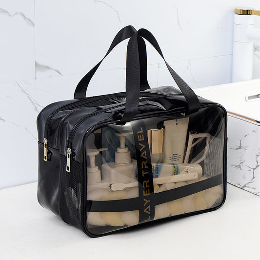 Makeup Bag Zipper Waterproof Portable Travel Storage Pouch